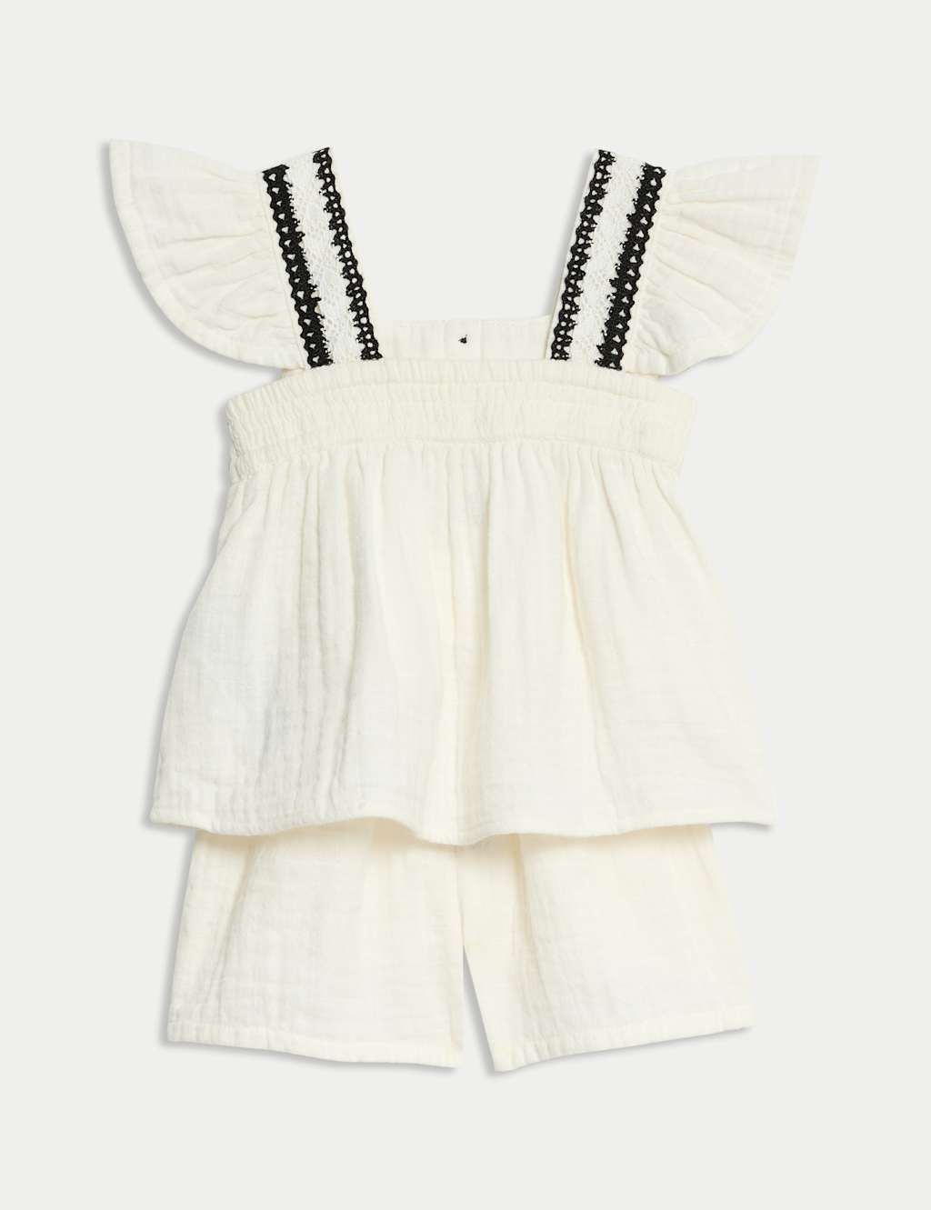 2pc Woven Pure Cotton Co-ord Outfit (0-6 Yrs) 2 of 6