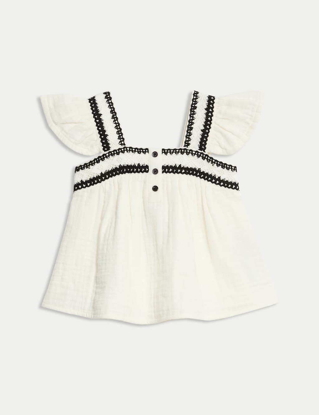 2pc Woven Pure Cotton Co-ord Outfit (0-6 Yrs) 3 of 6