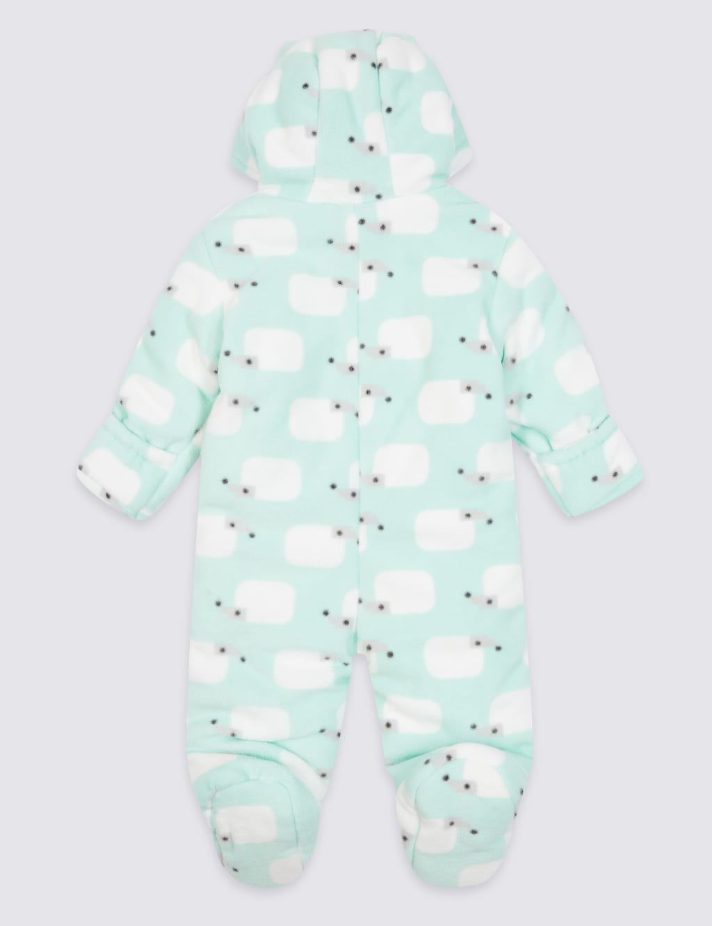 All Over Hedgehog Print Pramsuit 2 of 4