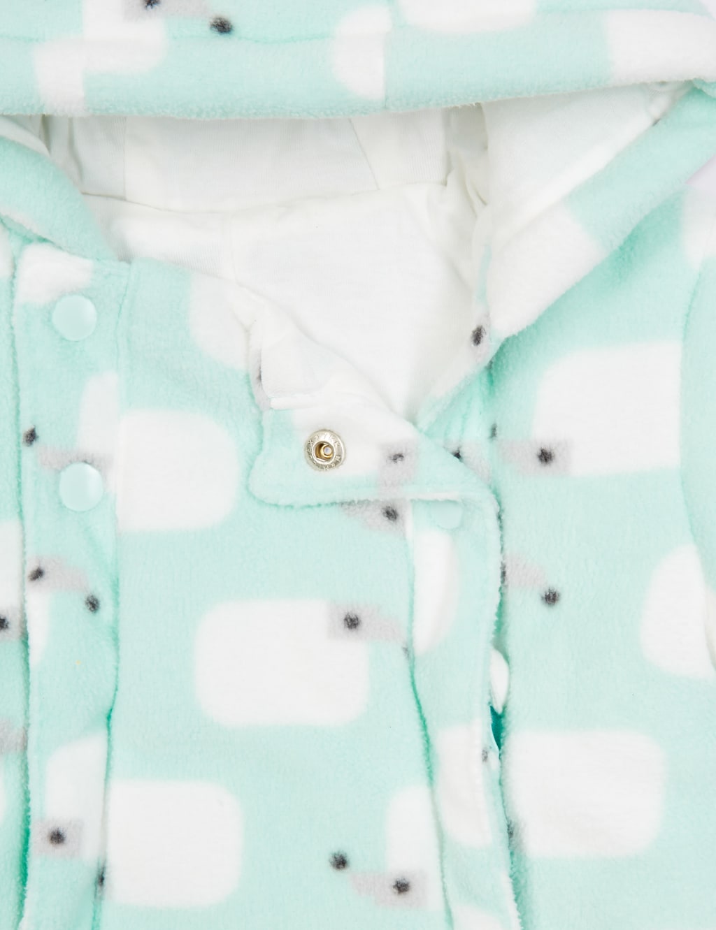 All Over Hedgehog Print Pramsuit 3 of 4
