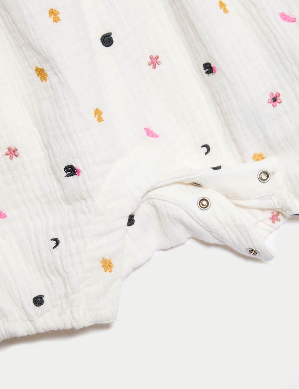 Pure Cotton Embroidered Romper (0-3 Yrs) 3 of 3