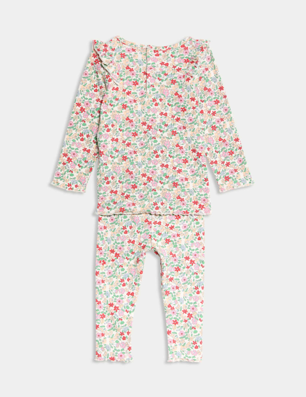 2pc Cotton Rich Ditsy Floral Outfit (0-6 Yrs) 3 of 9