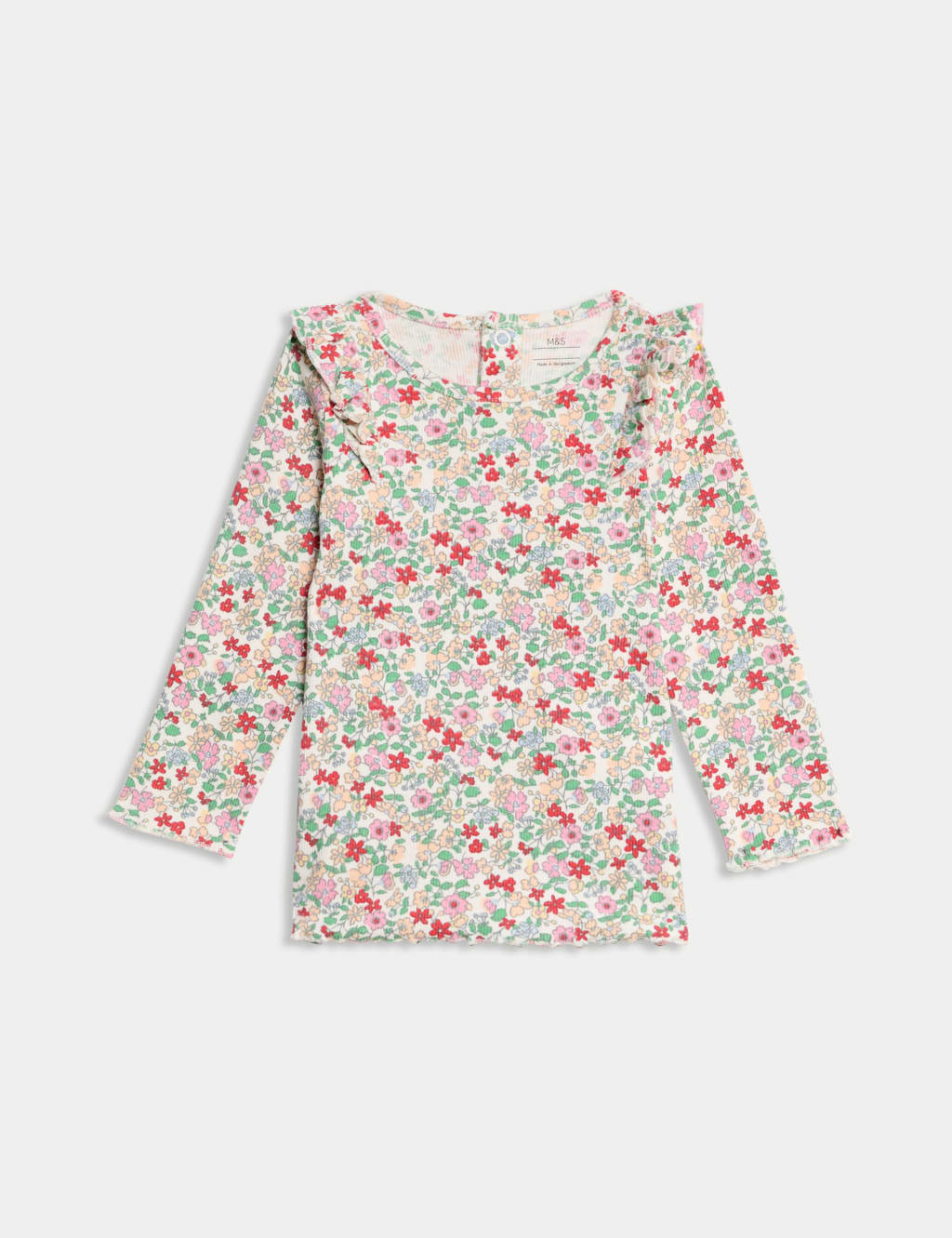 2pc Cotton Rich Ditsy Floral Outfit (0-6 Yrs) 4 of 9