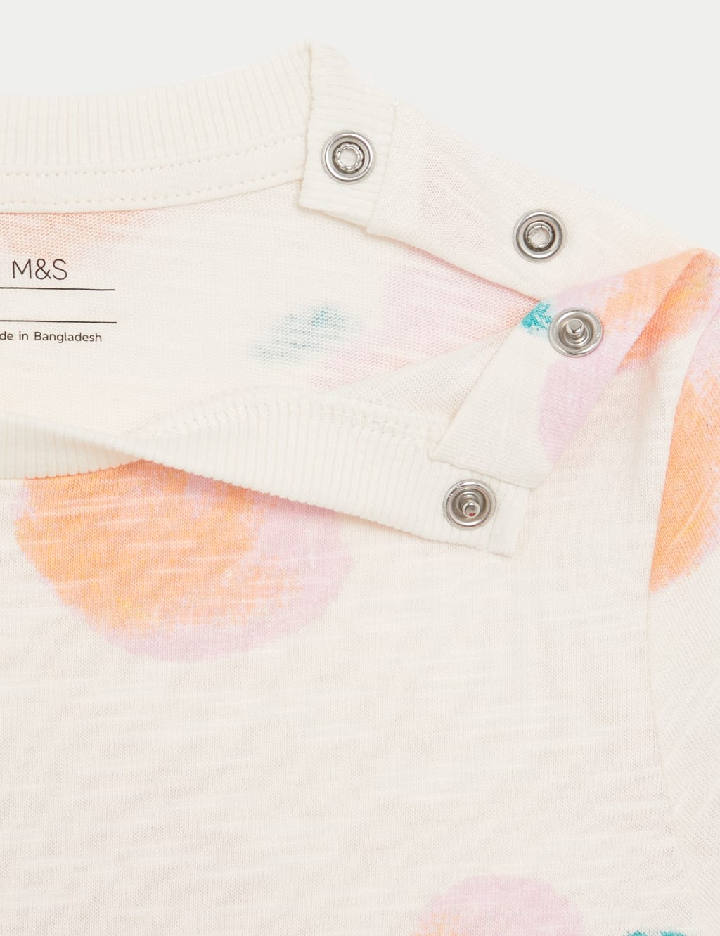 Jersey Peach Dress (0-3 Yrs) 3 of 3