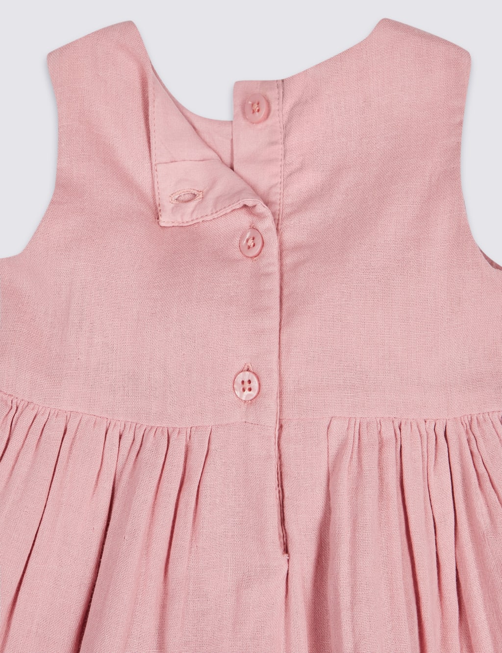 2 Piece Cotton Rich Pom Pom Dress with Tights 4 of 6