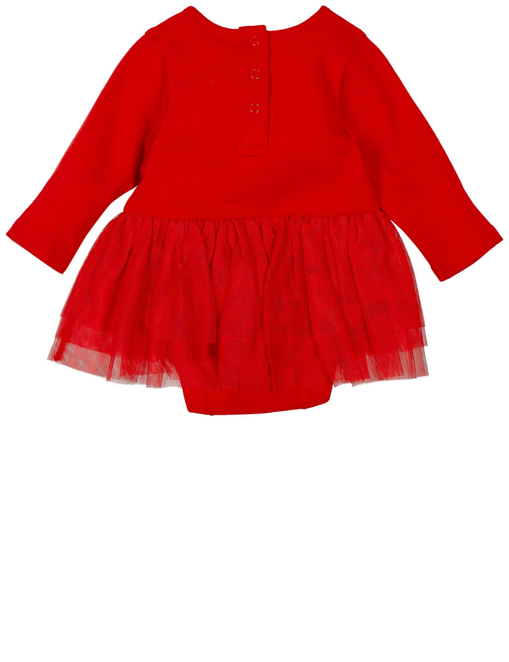 Baby Christmas Bodysuit with Tights Outfit 6 of 6