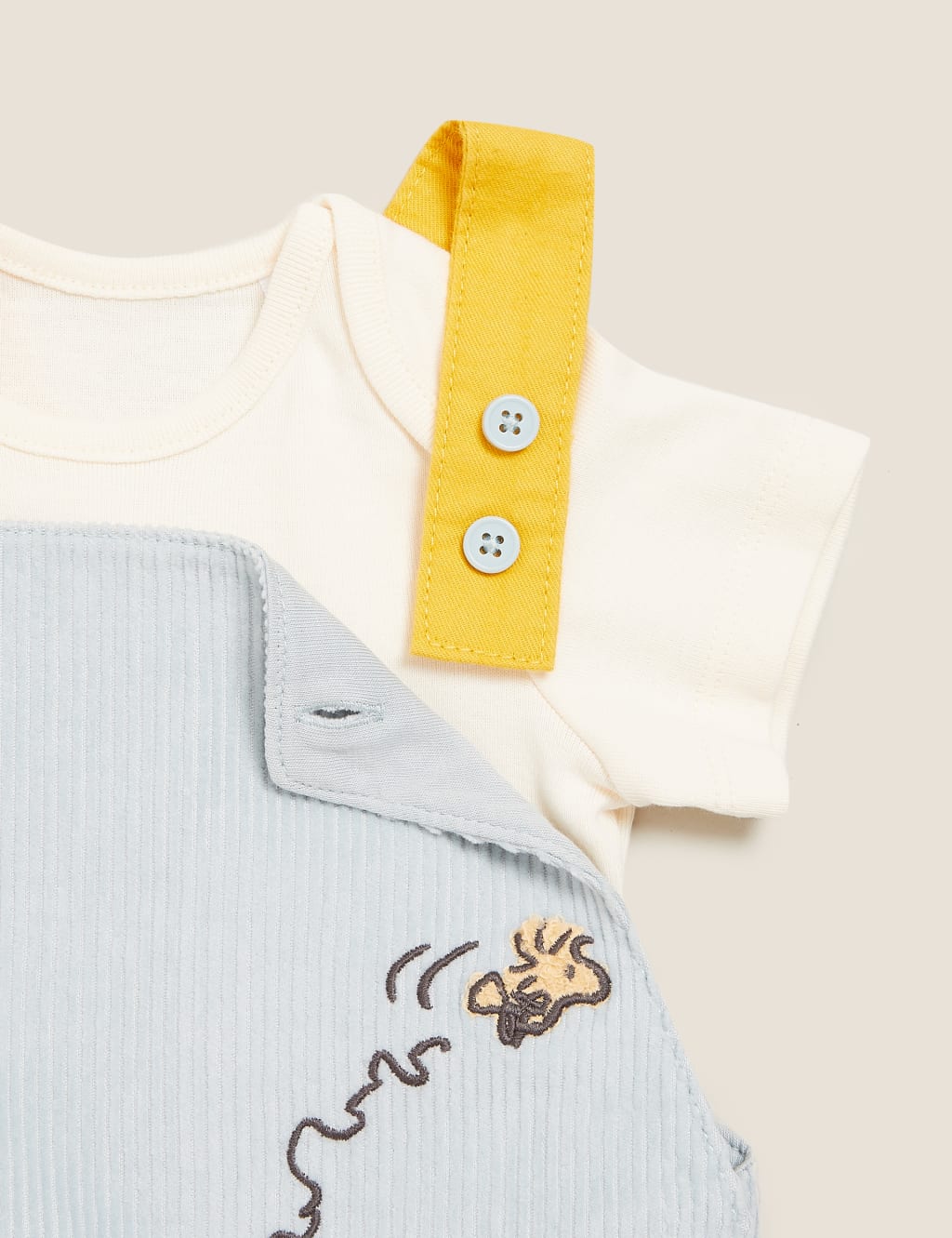 2pc Pure Cotton Cord Snoopy™ Outfit (7lbs- 3 Yrs) 5 of 6