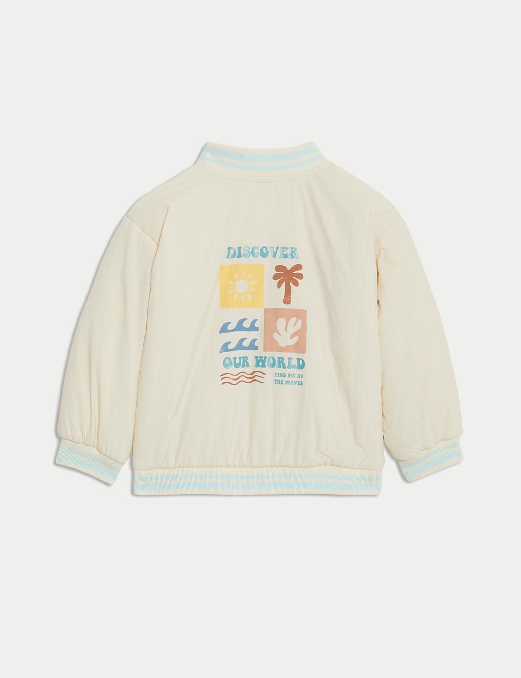 Stormwear™ Surf Logo Bomber Jacket (0-3 Yrs) 2 of 3