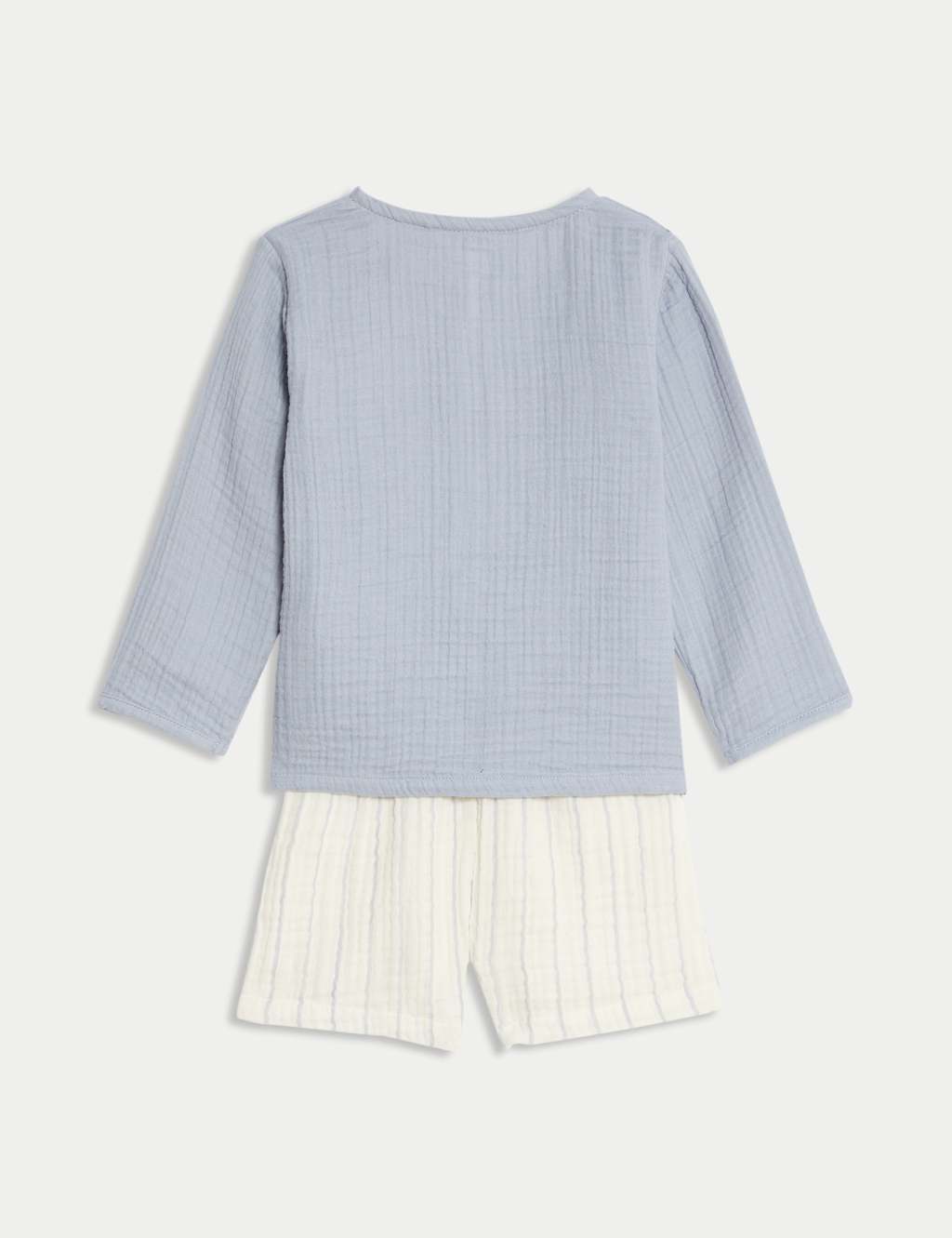 2pc Pure Cotton Top & Shorts Outfit (0-3 Yrs) 2 of 6