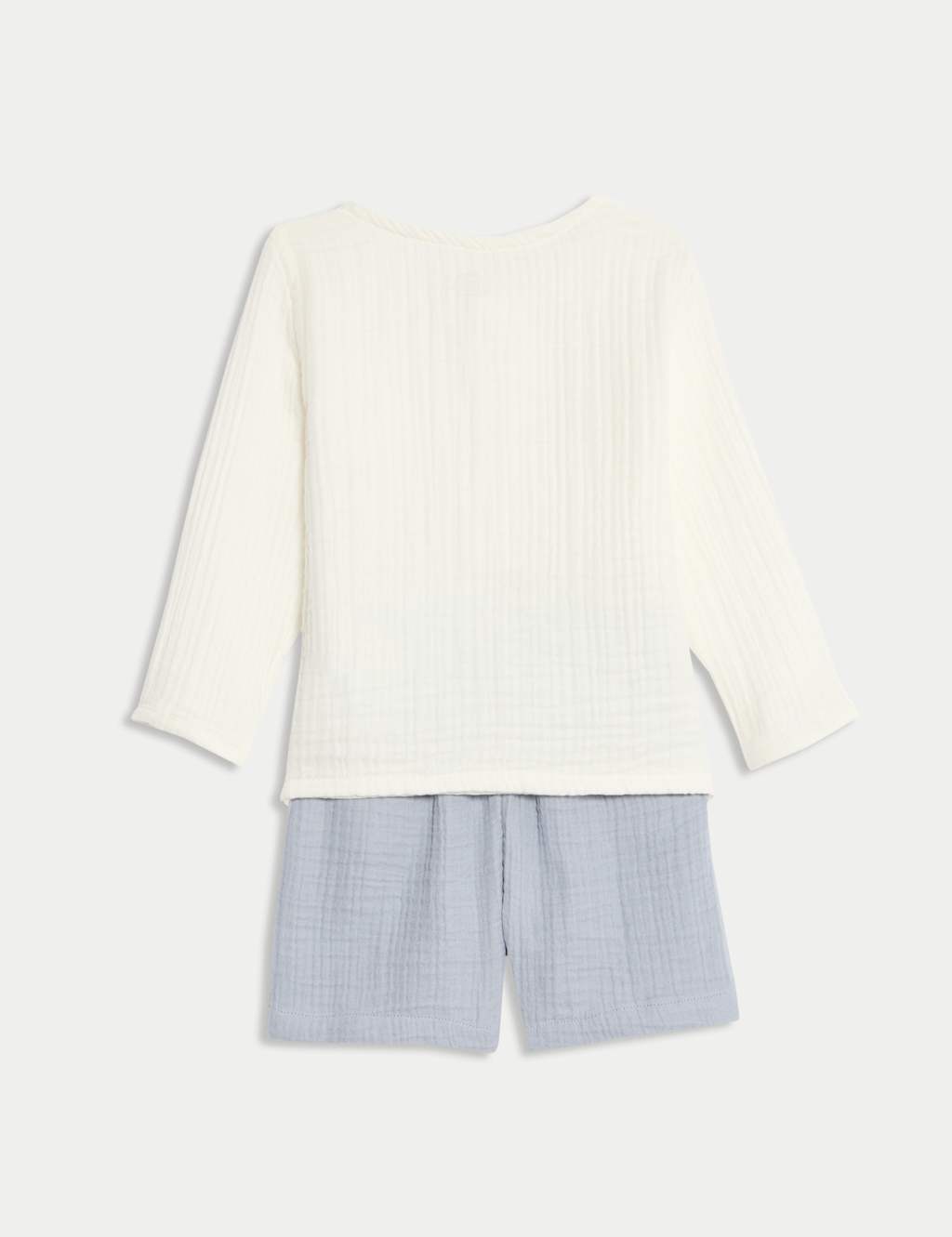 2pc Pure Cotton Top & Shorts Outfit (0-3 Yrs) 2 of 6