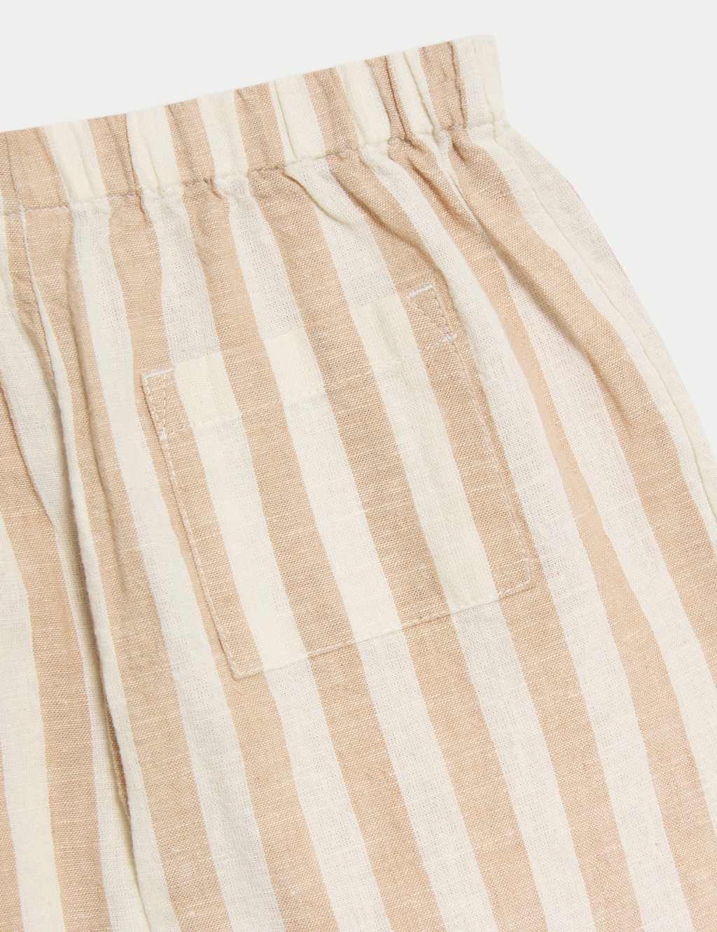 Cotton Rich Striped Trousers (0-3 Yrs) 3 of 3