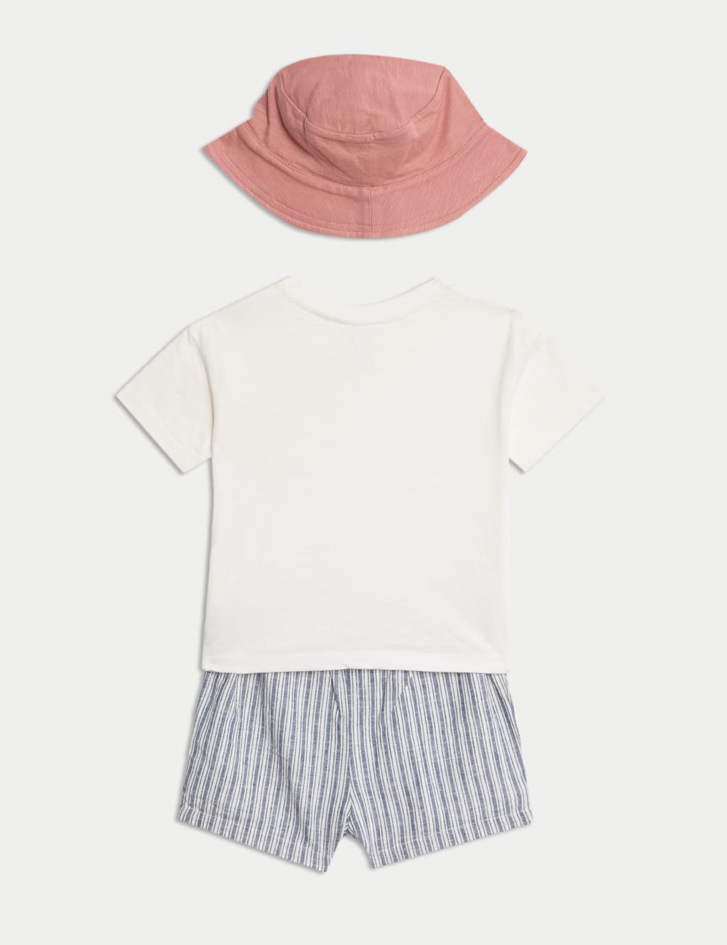 3pc Cotton Rich Peter Rabbit™ Shorts Outfit (0-3 Yrs) 2 of 7