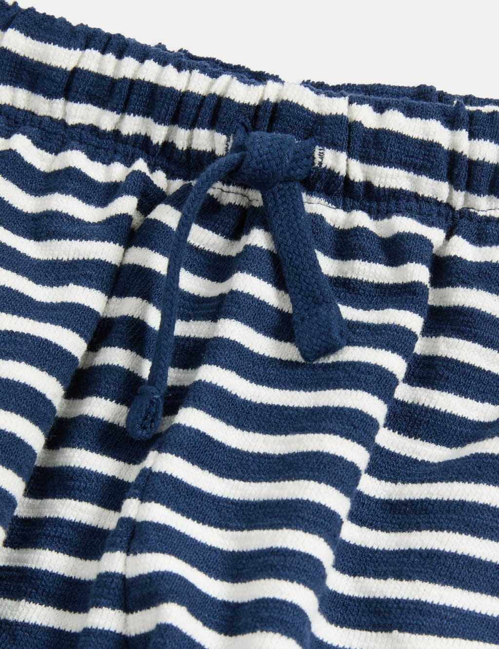 Pure Cotton Striped Joggers (0-3 Yrs) 3 of 3