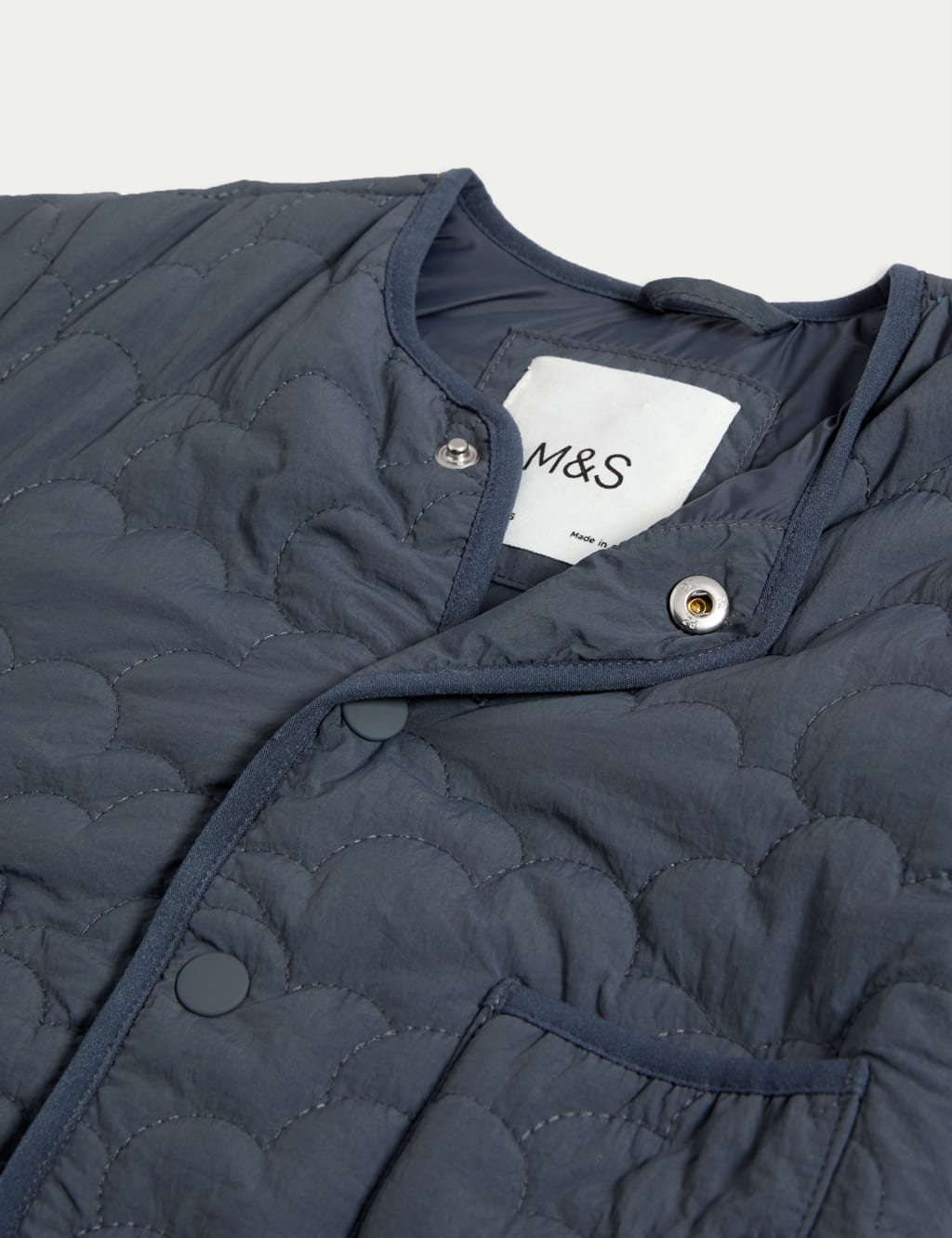 M and s quilted jacket online