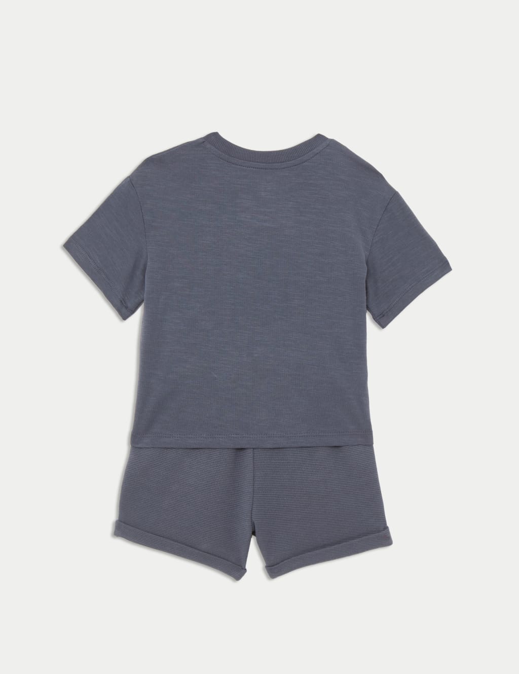 2pc Pure Cotton 'Hello' Slogan T-Shirt Outfit (0-3 Yrs) 2 of 6