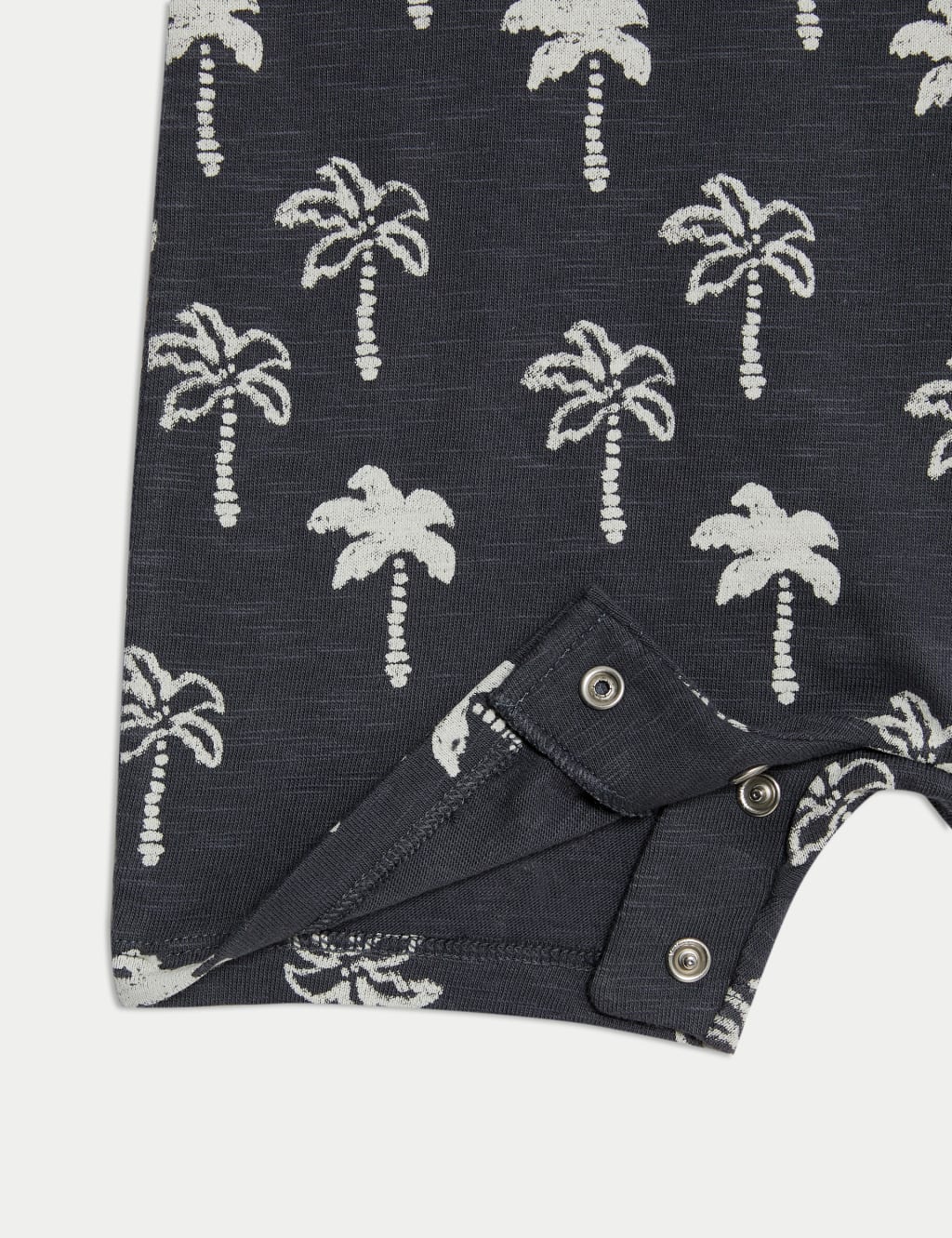 Pure Cotton Palm Tree Romper (0-3 Yrs) 5 of 5