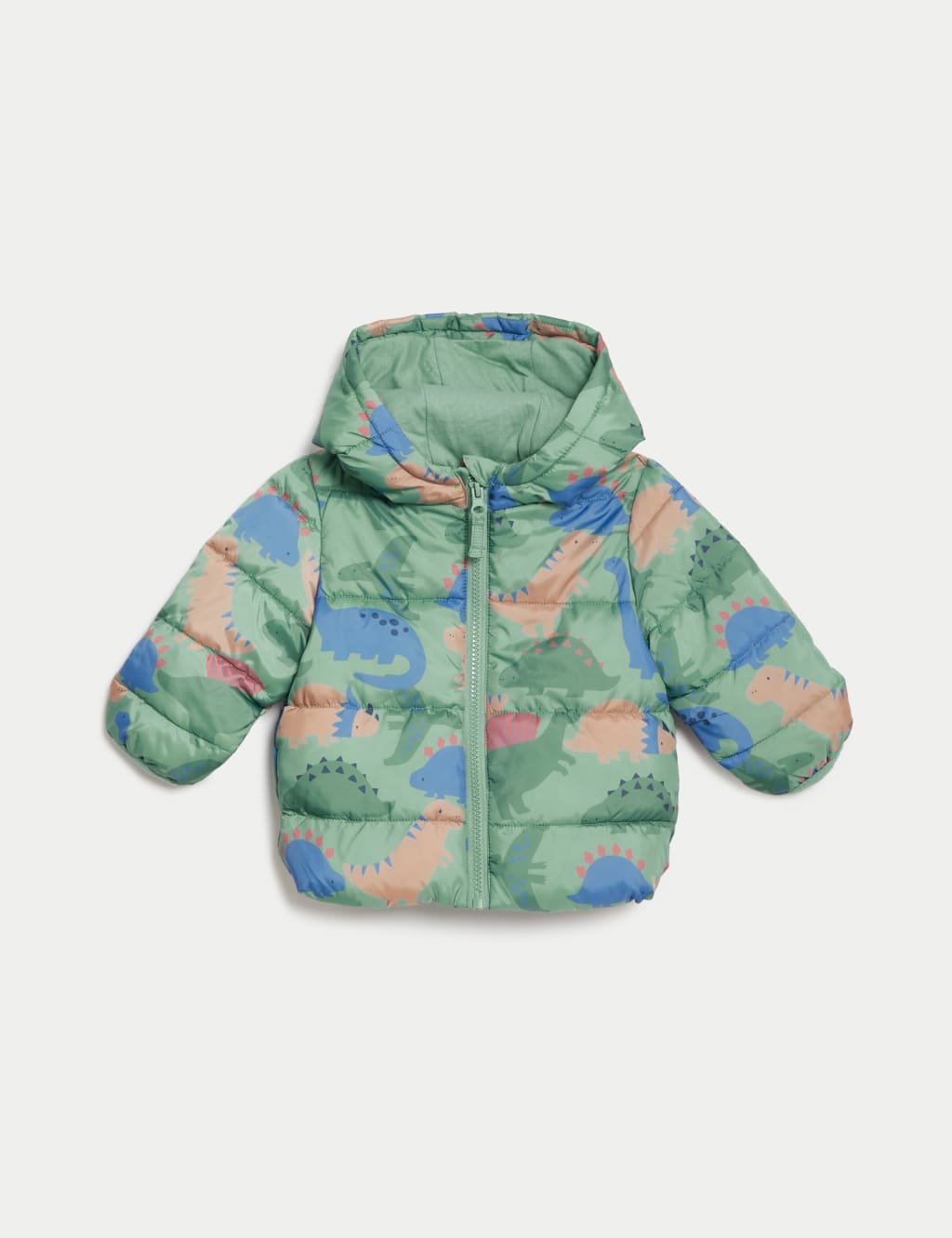 Stormwear Dinosaur Padded Jacket 0 3 Yrs M S Collection M S