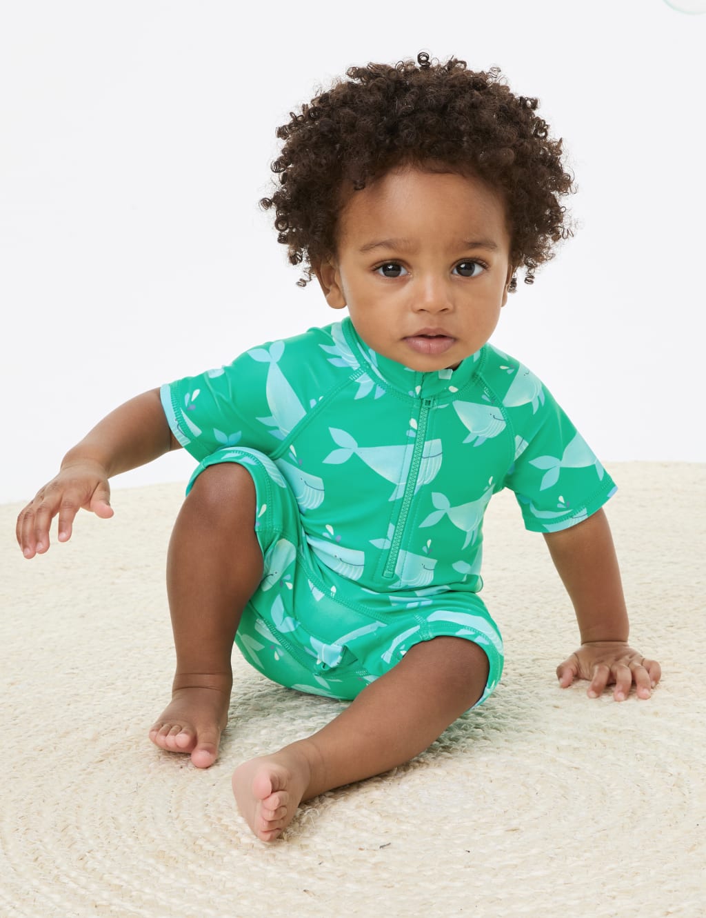 Whale Print Swim Set 0 3 Yrs M S Collection M S