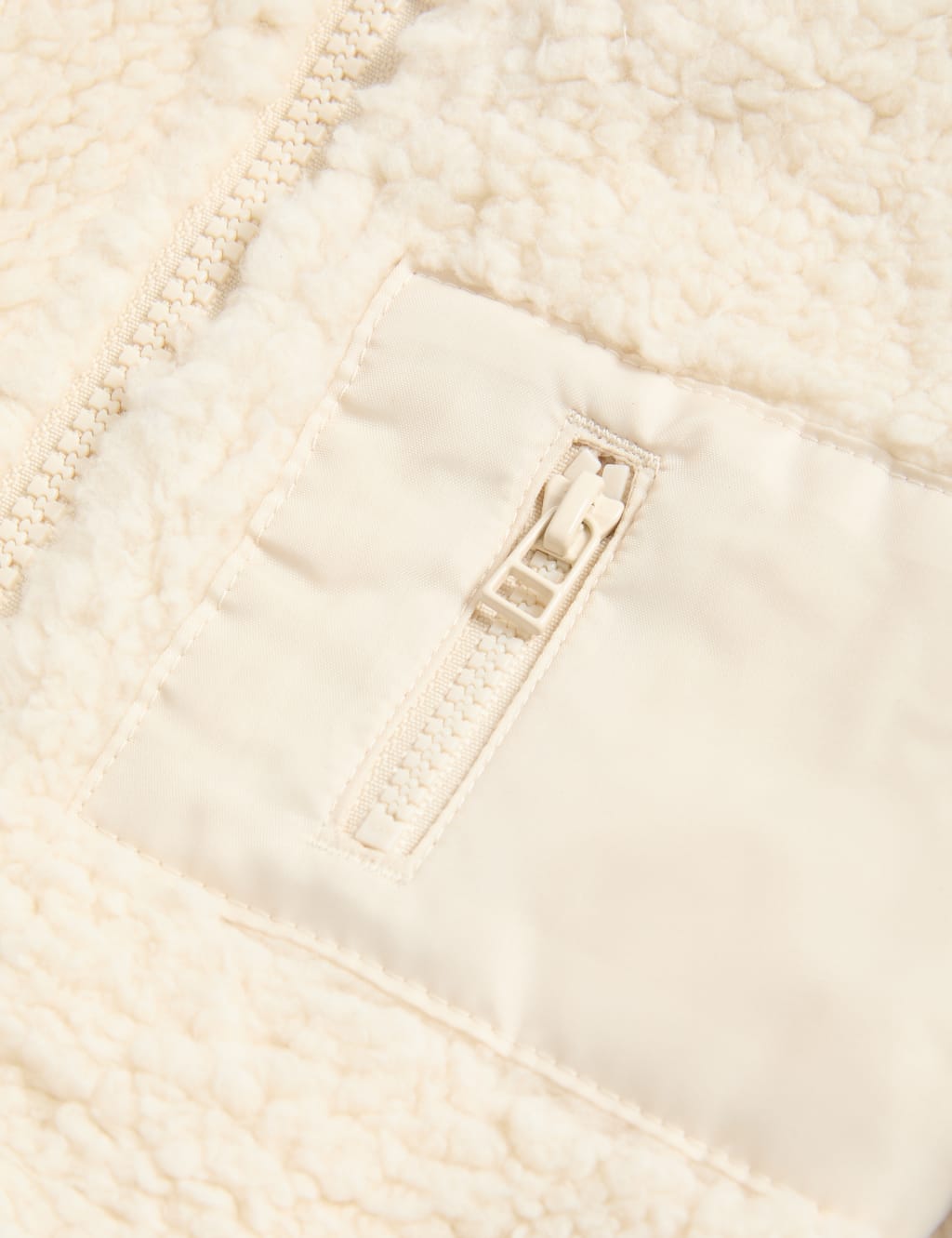 Zip Borg Jacket (0-3 Yrs) 4 of 5