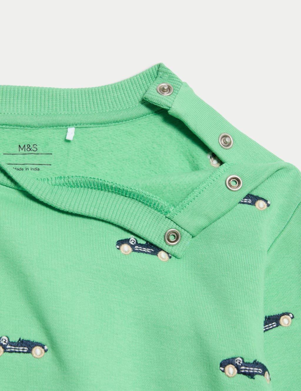 Pure Cotton Embroidered Sweatshirt (0-3 Yrs) 3 of 3