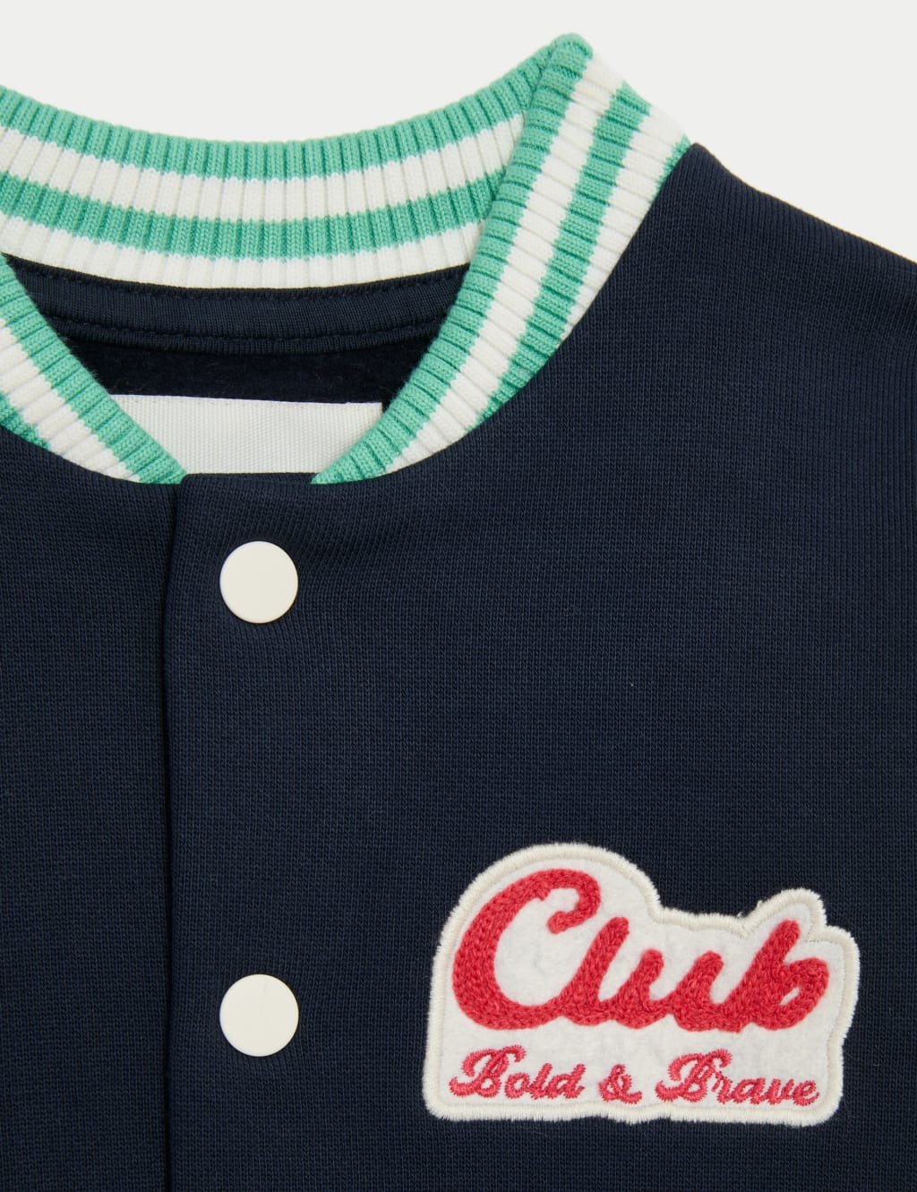 Cotton Rich Baseball Bomber Jacket (0-6 Yrs) 3 of 3