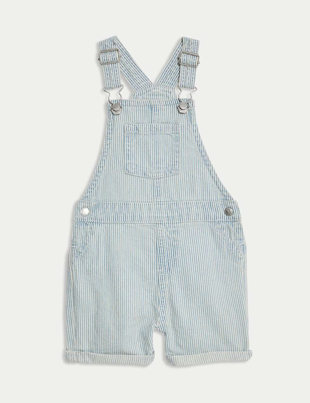 2pc Pure Cotton Striped Bibshort (0-3 Yrs) 4 of 6