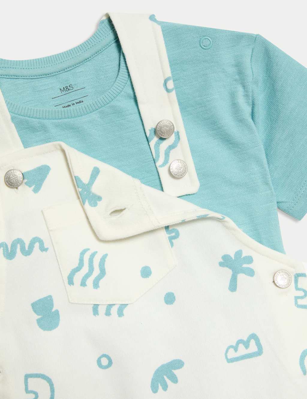 2pc Cotton Rich Bibshort Outfit (0 Mths-3 Yrs) 5 of 6
