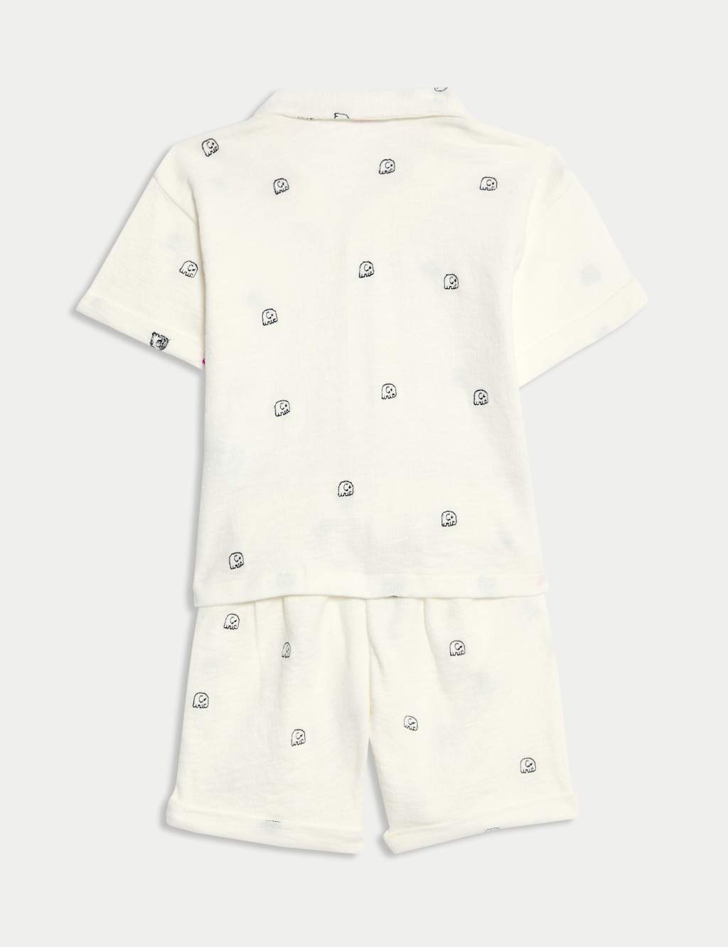2pc Pure Cotton Embroidered Elephant Outfit (0-3 Yrs) 2 of 6