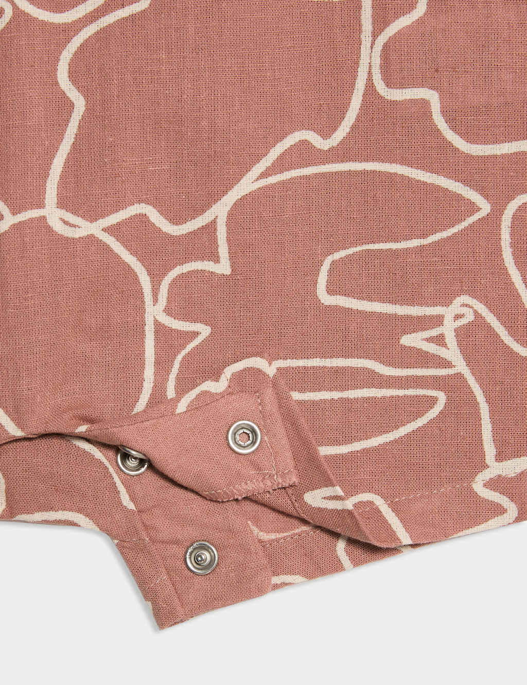 Cotton Rich Leaf Print Romper (0-3 Yrs) 4 of 4