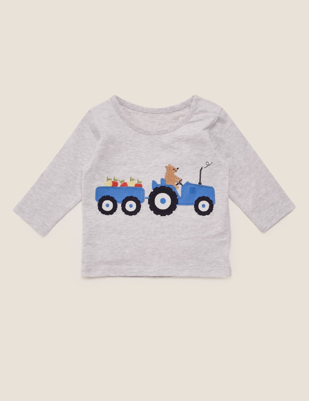 2 Piece Cotton Tractor Outfit (0-3 Yrs) 3 of 4