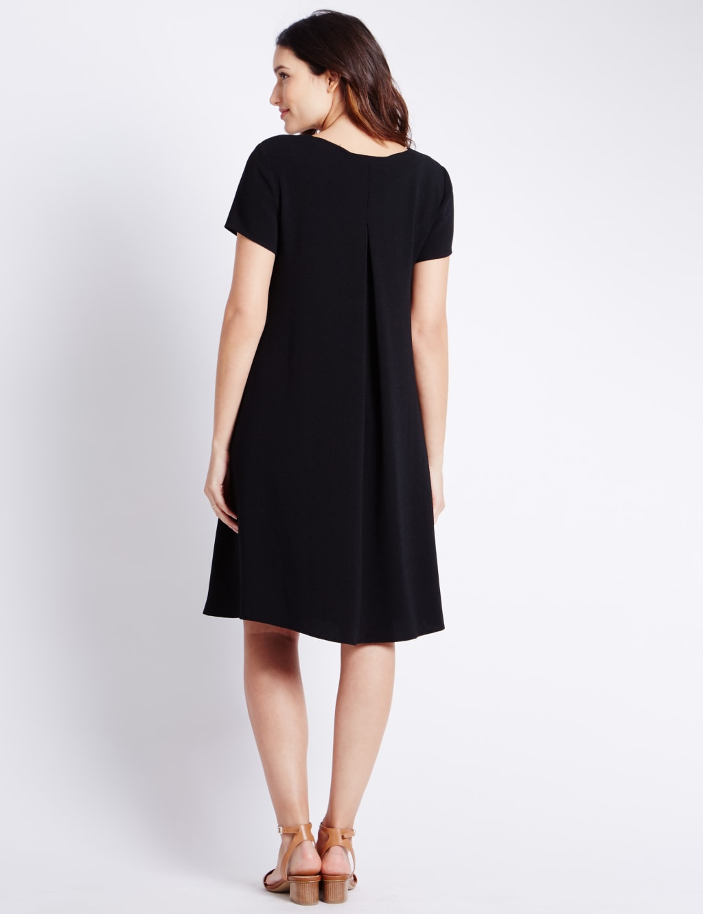 Maternity Crepe Dress M S