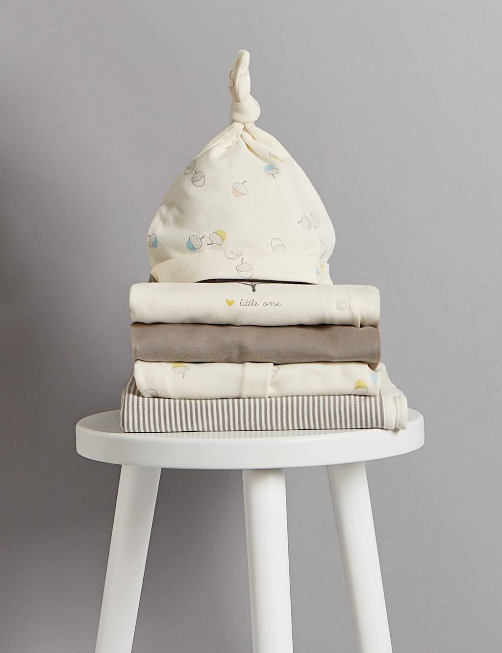 Pure Cotton Organic Baby Hat & Booties 5 of 5