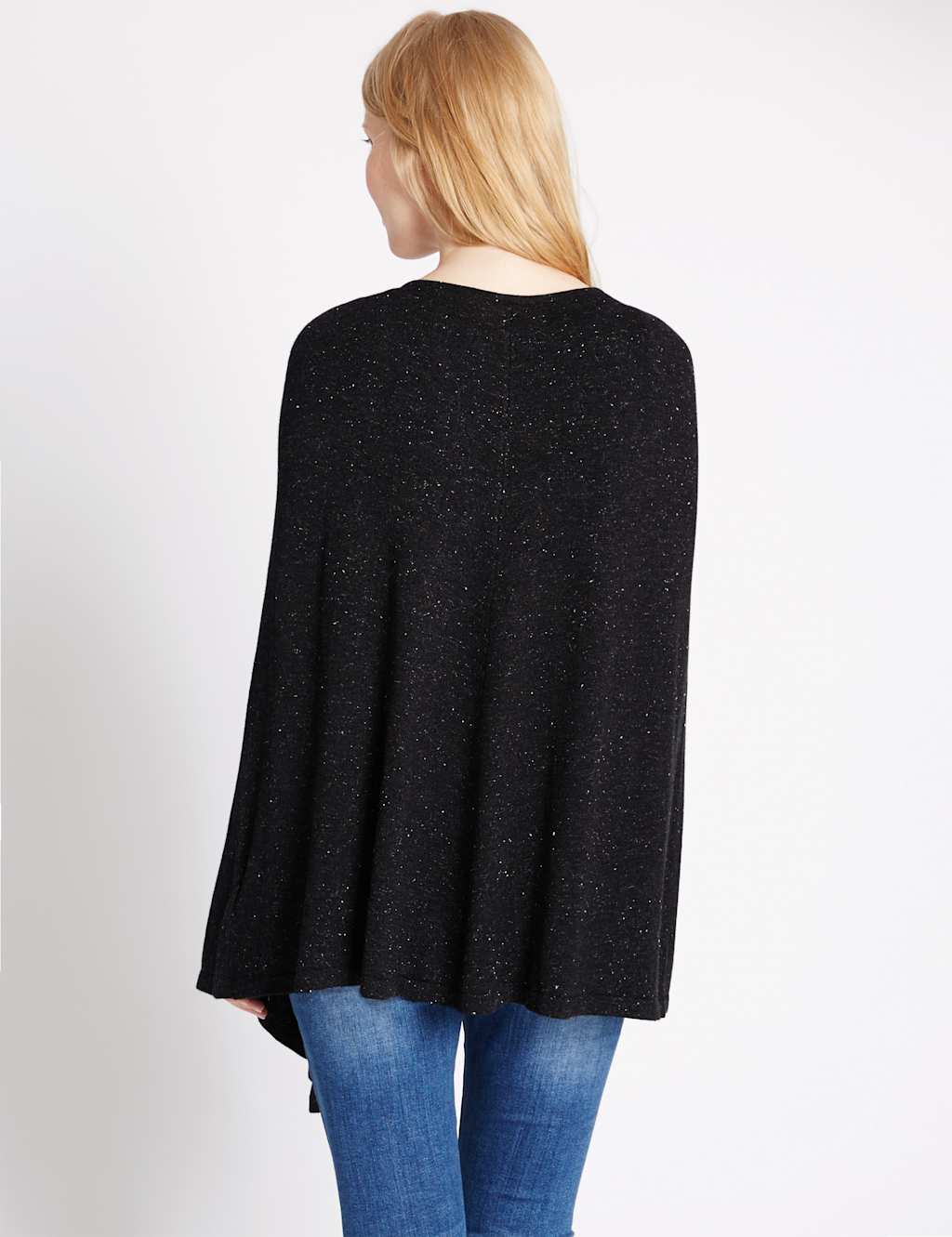 Maternity Twinkle Poncho Cape 3 of 4