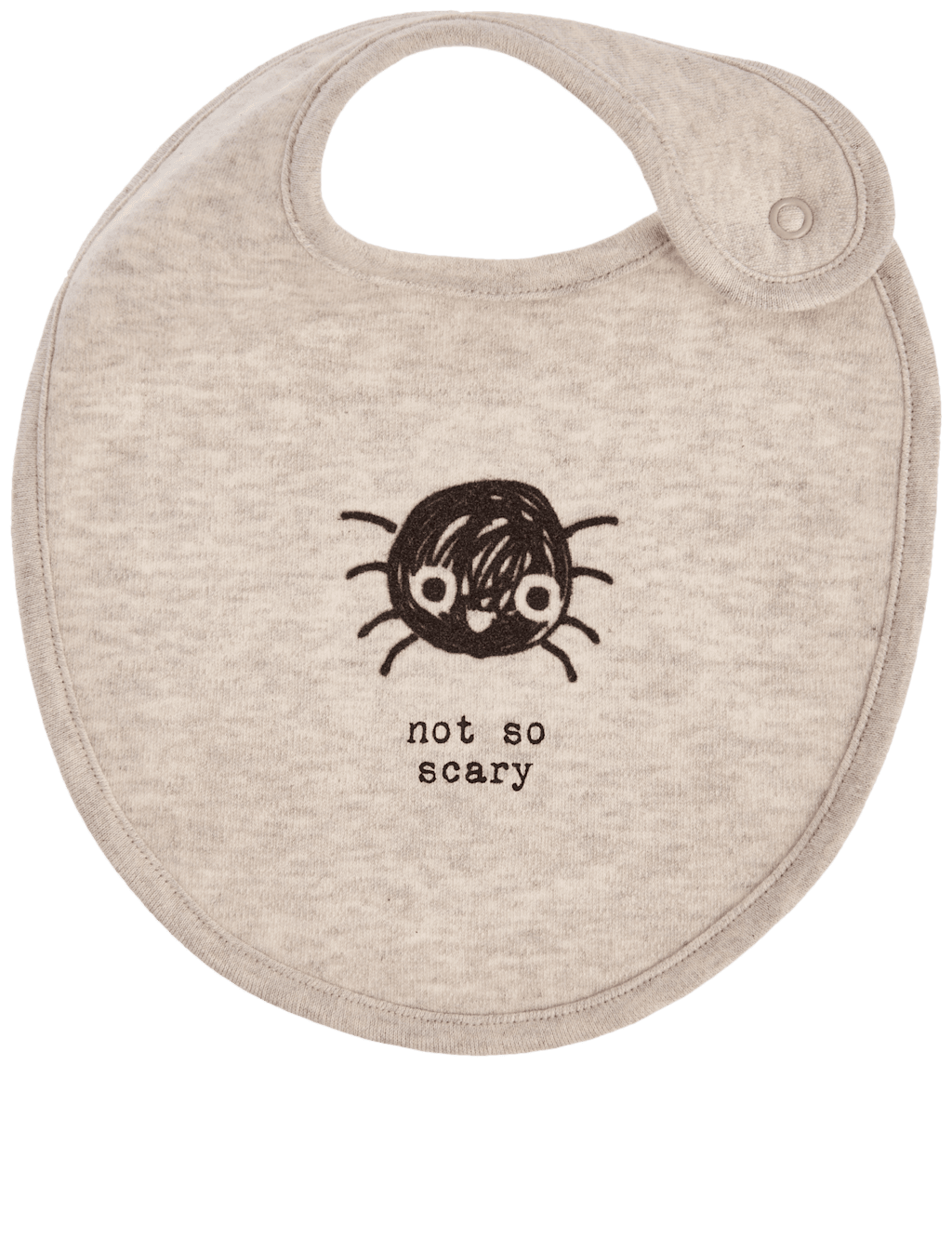 Pure Cotton Not So Scary Spider Bib 2 of 3