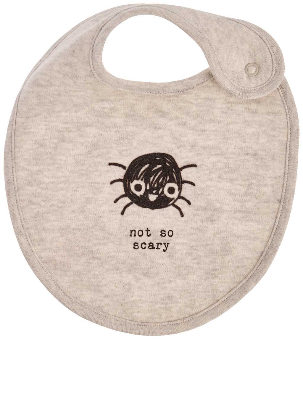 Pure Cotton Not So Scary Spider Bib 3 of 3
