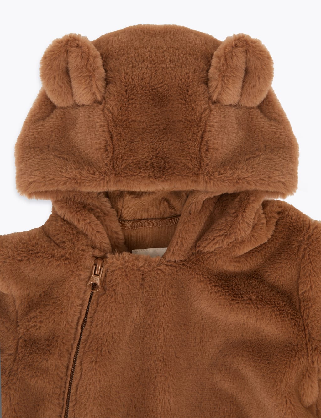 Faux Fur Bear Pramsuit (7lbs-12 Mths) 4 of 4