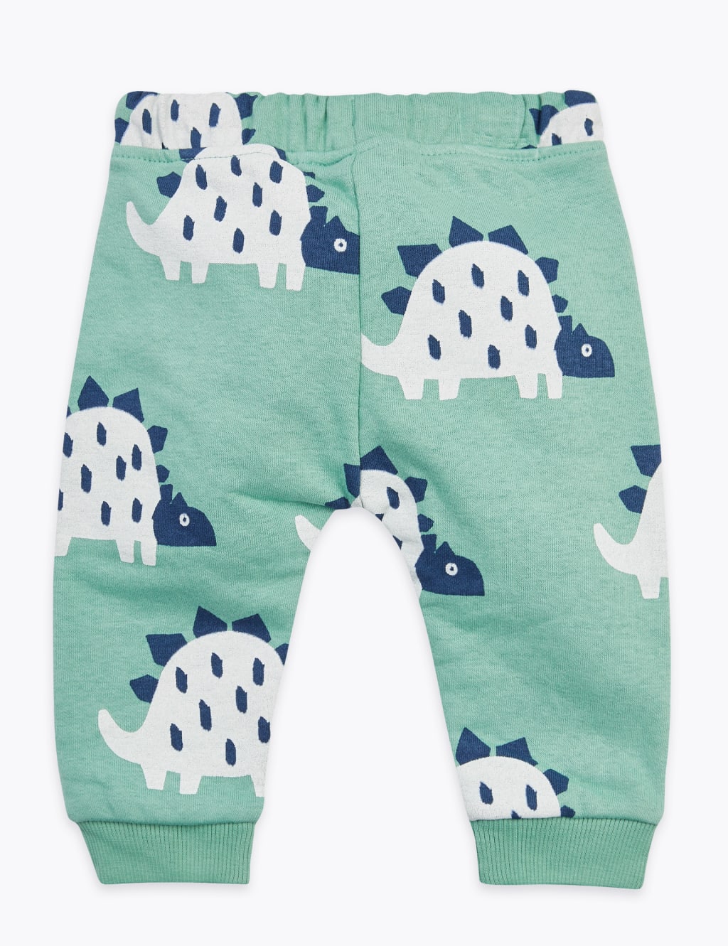 Cotton Dinosaur Print Joggers (0 -3 Yrs) 2 of 3