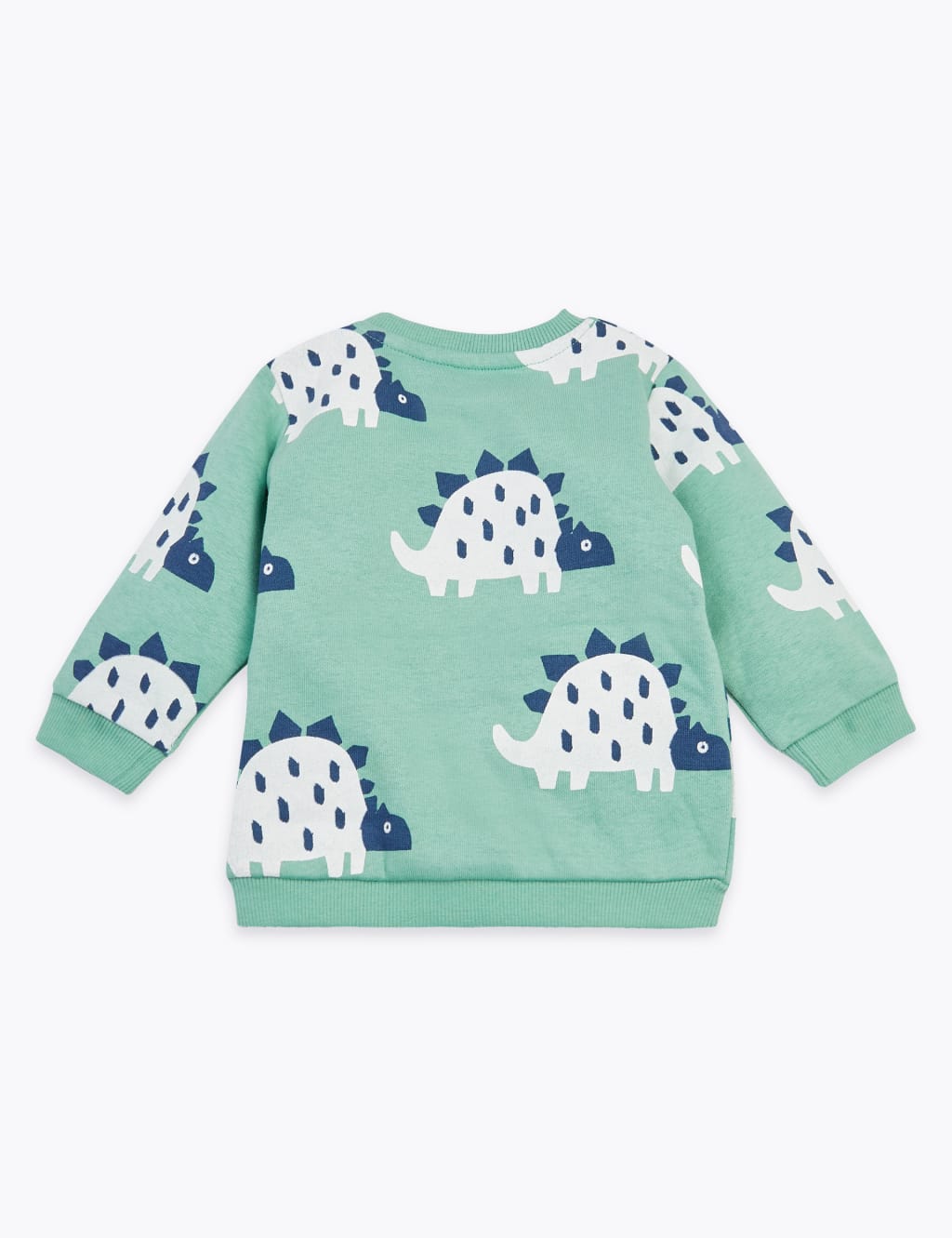Cotton Dinosaur Print Sweatshirt (0-3 Yrs) 2 of 3