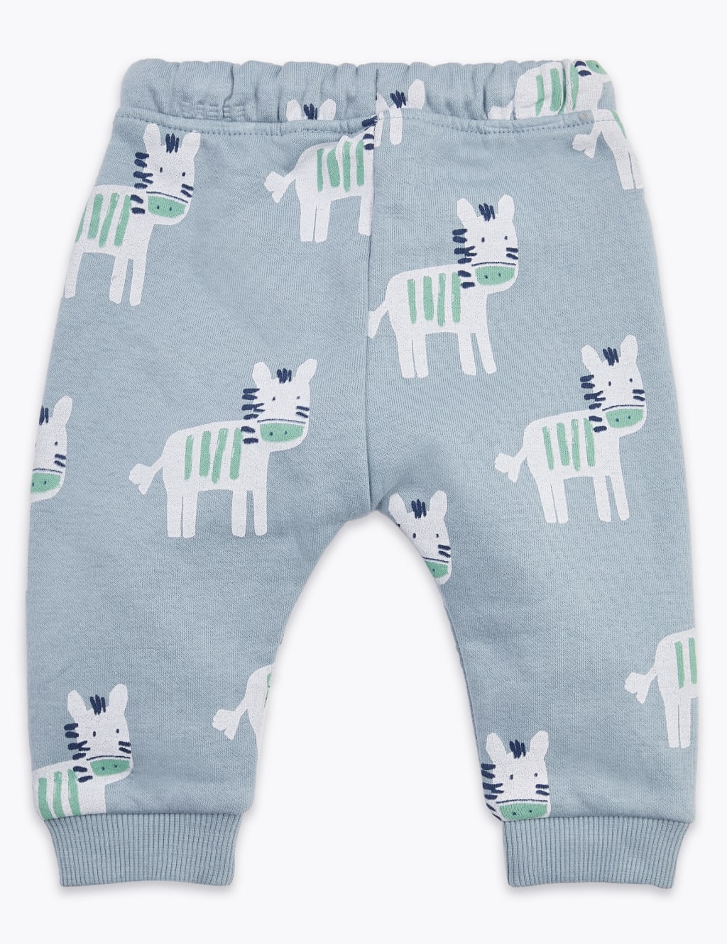 Cotton Rich Zebra Print Joggers (0-3 Yrs) 2 of 3