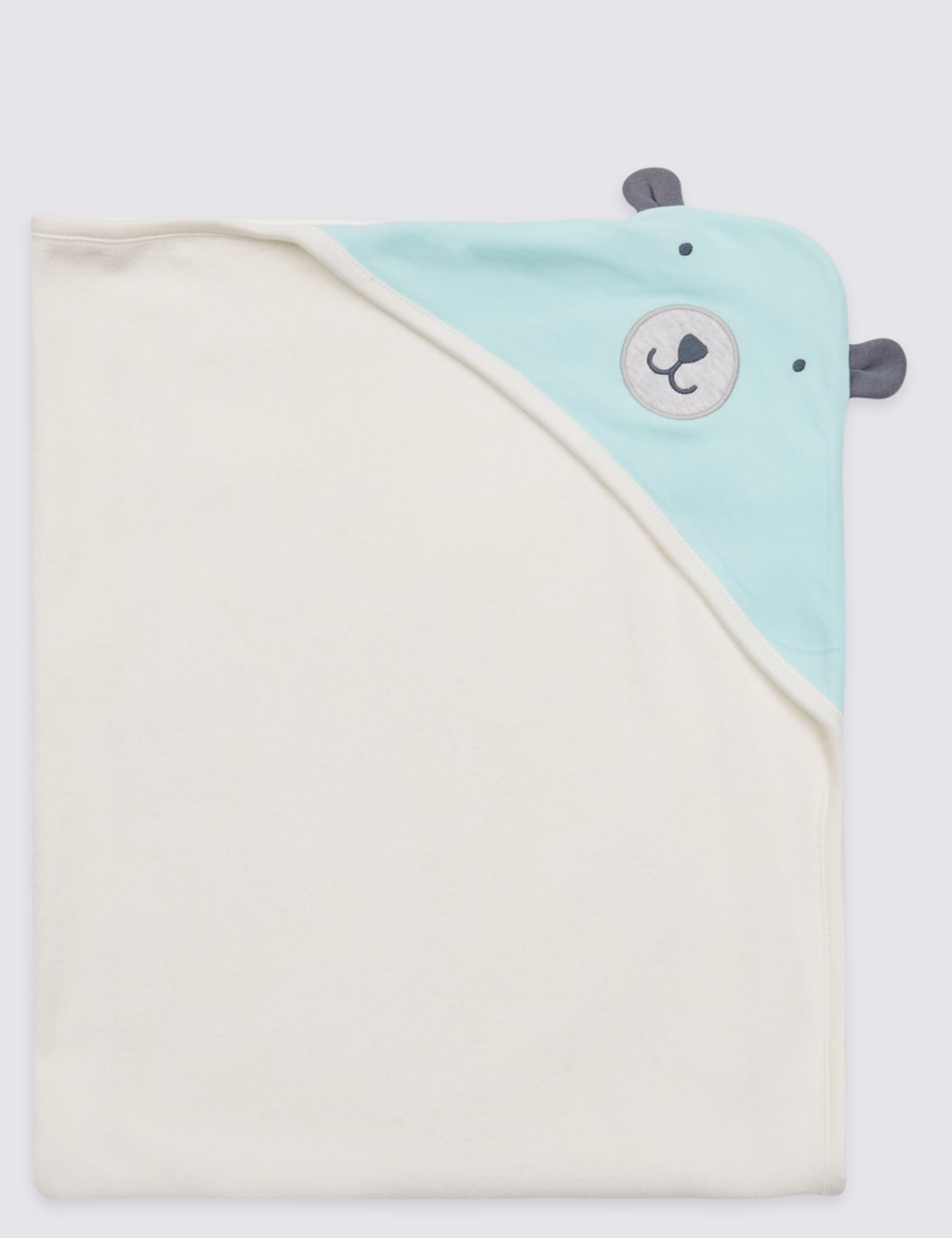 Pure Cotton Bear Hooded Towel 2 of 5