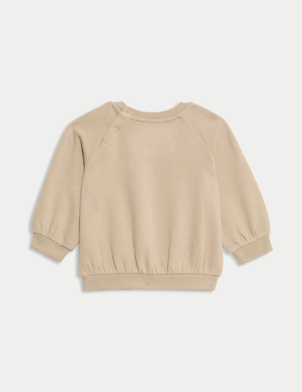 Cotton Rich Love & Hugs Slogan Sweatshirt (0-3 Yrs) 2 of 3