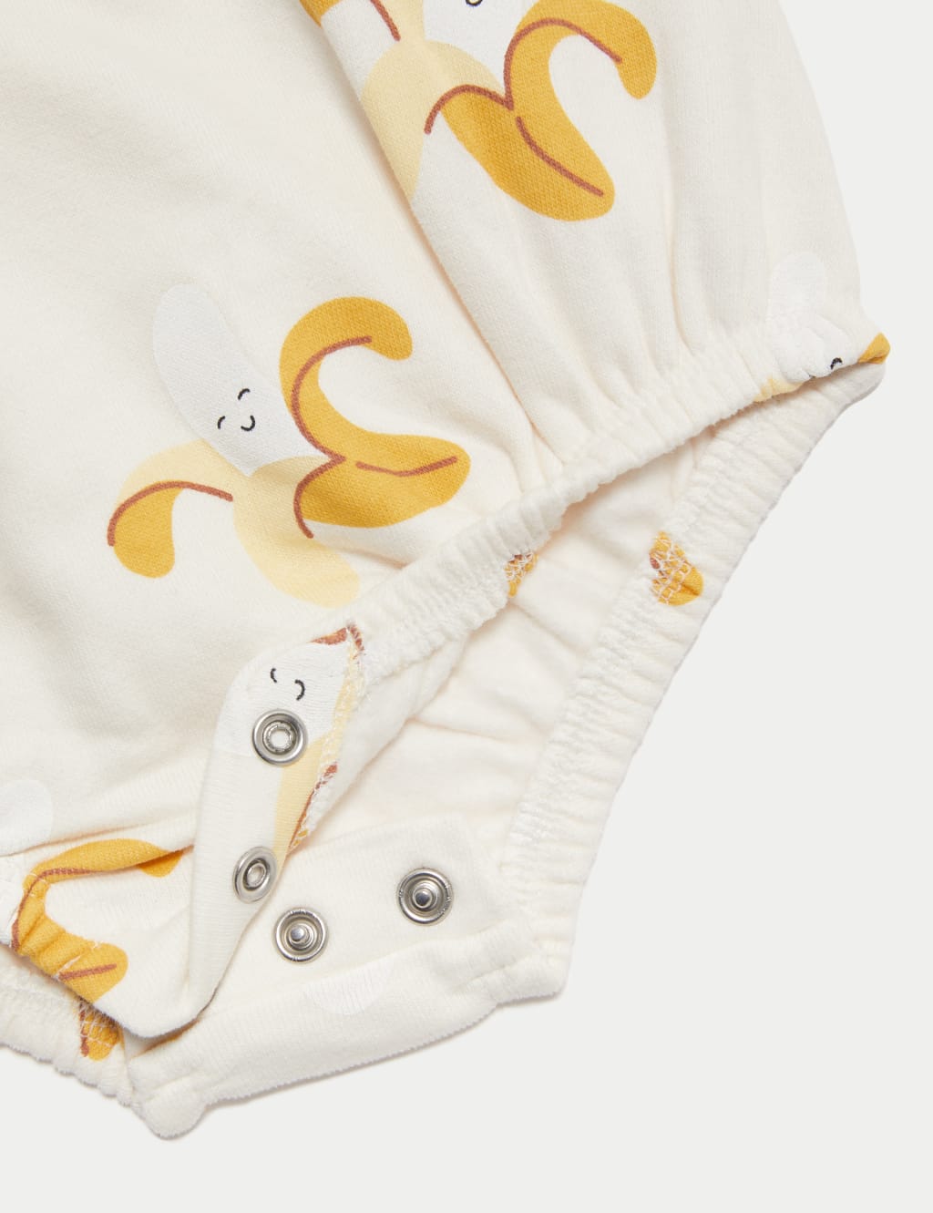 Cotton Rich Banana Bodysuit (0-3 Yrs) 3 of 3