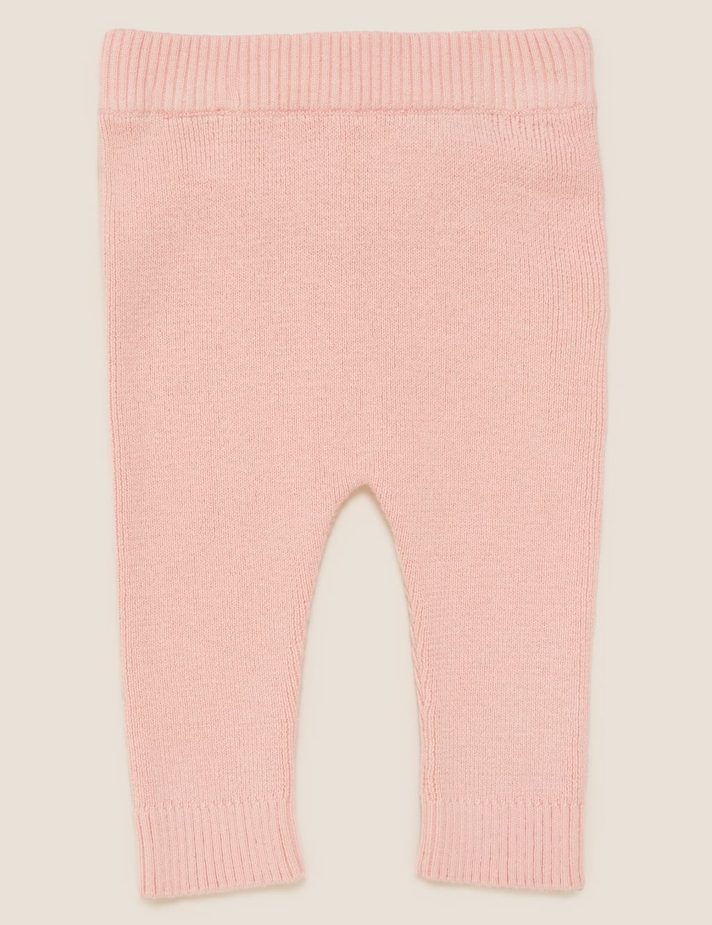 Pure Cotton Knitted Leggings 1 of 3