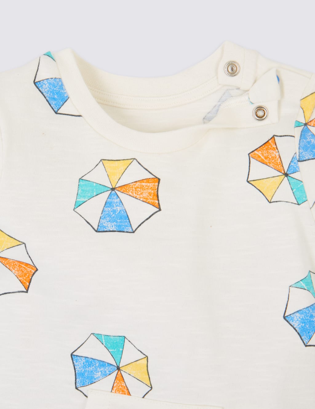 Pure Cotton Parasol Romper 3 of 3