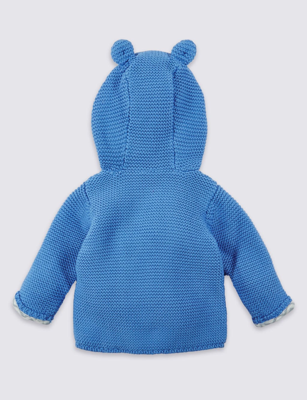 Chunky knit hooded cardigan sale