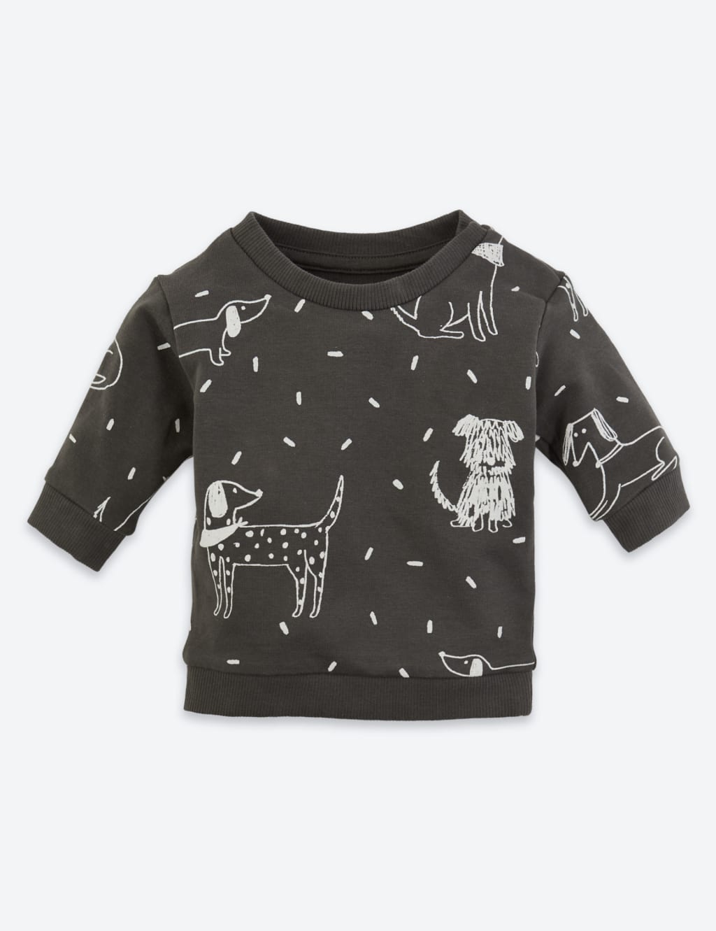 Dog print sweatshirt online