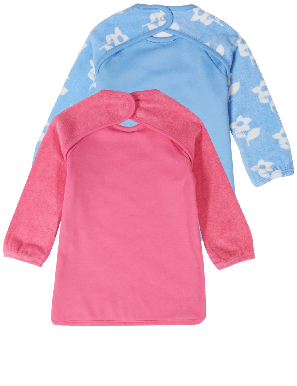 2 Pack Towelling Feeding Bibs M S