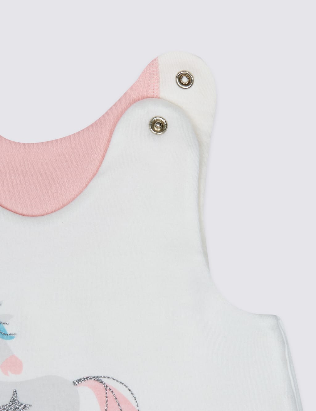 Pure Cotton Unicorn 1.6 Tog Sleeping Bag 3 of 5
