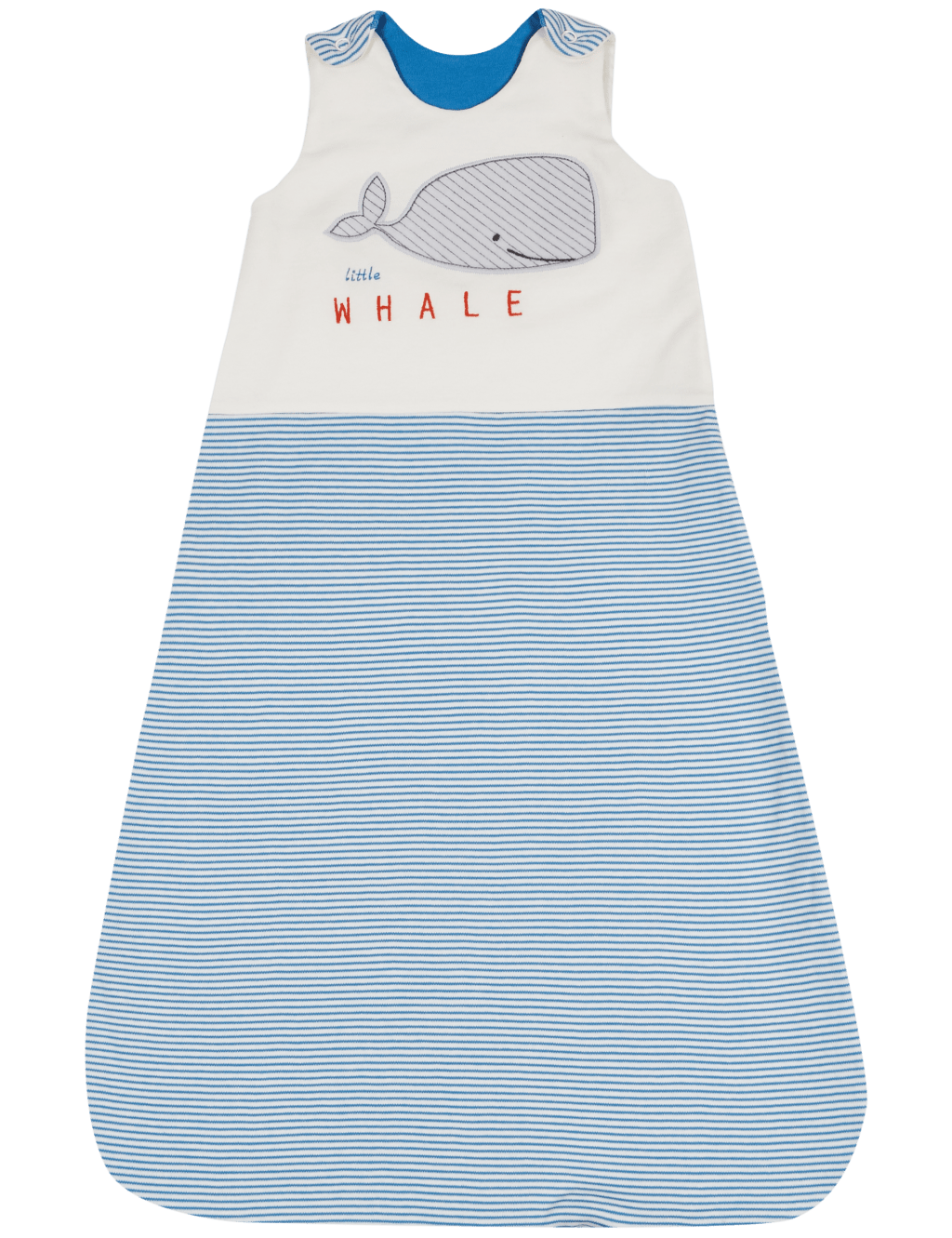 Pure Cotton Striped 1.6 Tog Sleeping Bag 4 of 5