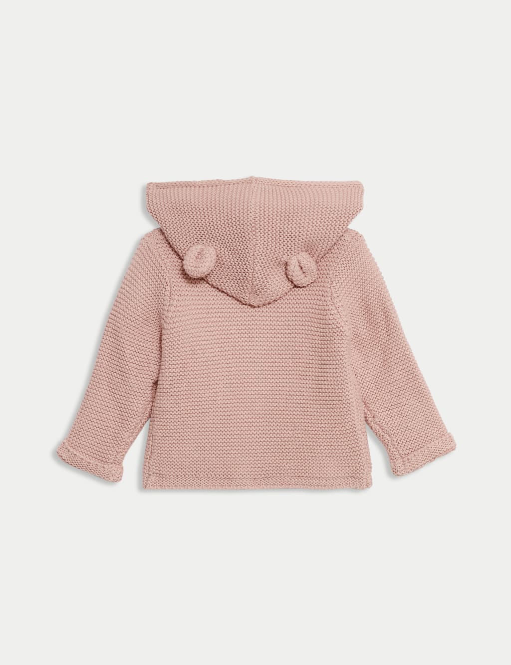 Pure Cotton Hooded Cardigan (7lbs-3 Yrs) 2 of 4